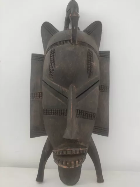 African Wooden Mask. Masque Africain En Bois