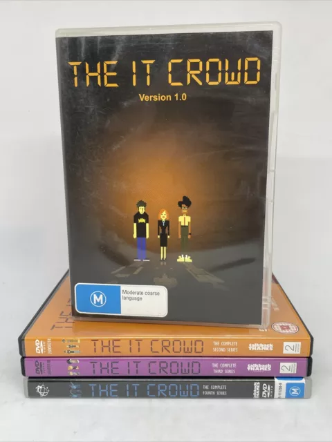 The IT Crowd - Season 1-4 Complete Series Region 4 - Scratches On Discs