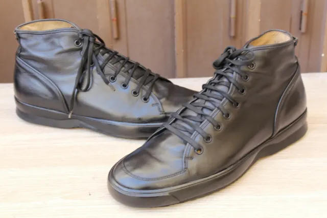 CESARE PACIOTTI LEATHER Boots Sneakers 8.5 / 42.5 Super Condition Men's ...
