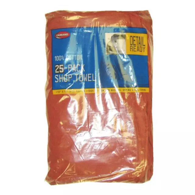 Carrand 40048 Shop Towels - 25 pk roll