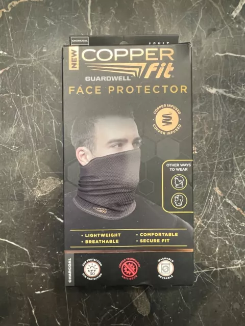 Copper Fit Guardwell Neck Gaiter - Charcoal