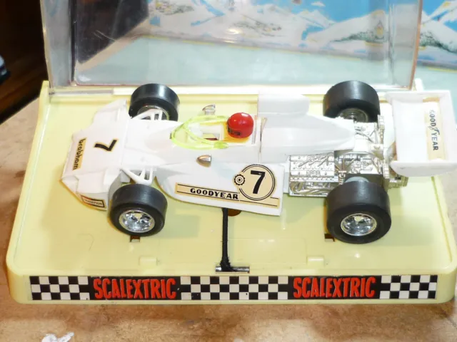 Ancien Jouet Scalextric Formule 1 Brahbam Bt 44 Circuit 24 Jouef Boite Slot Car