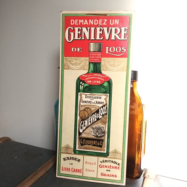 Porte-clés Publicitaire Vintage Pour Alcool - Objet Promo Français Ancien - Décoration Rétro Et Collection