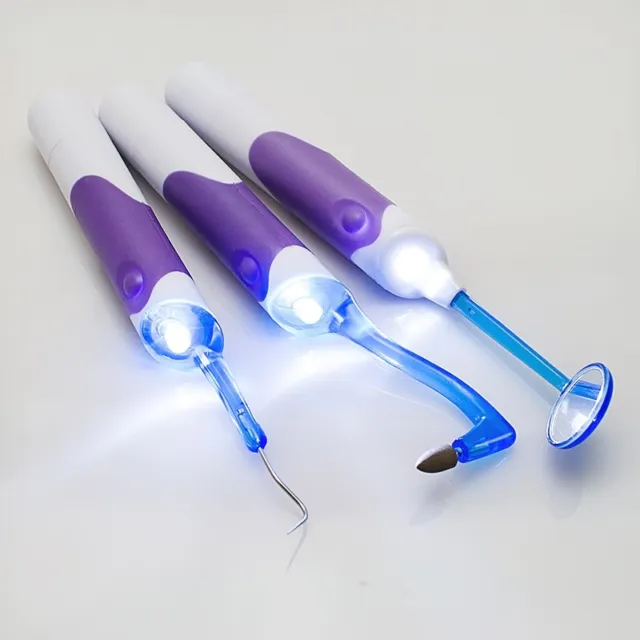 Denshine professional Home Oral Dental Hygeine LED Cleaning Tool Kits oral care