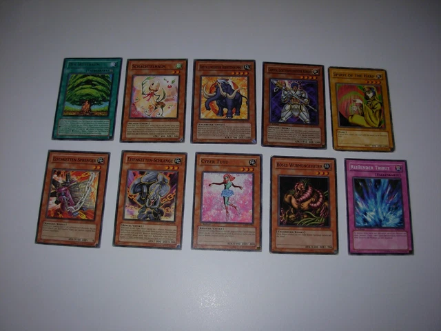 Garoth YU-GI-OH 10 KARTEN, Tutu, Garoth, Schlange, Wurmungeheuer ...