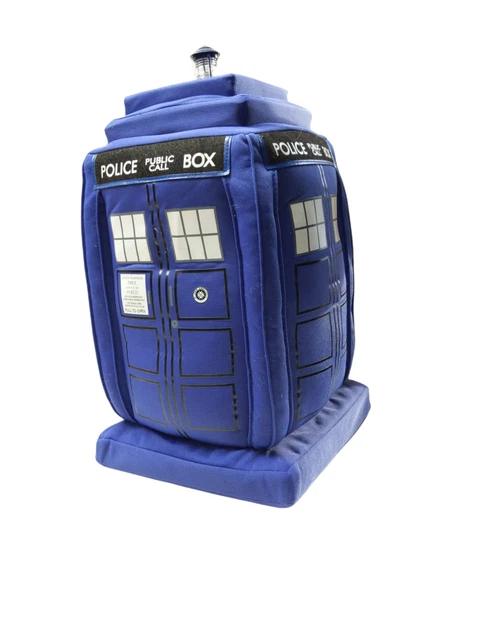 Doctor Who Tardis Talking 15" SOFT TOY Plush With Light & Sounds BBC