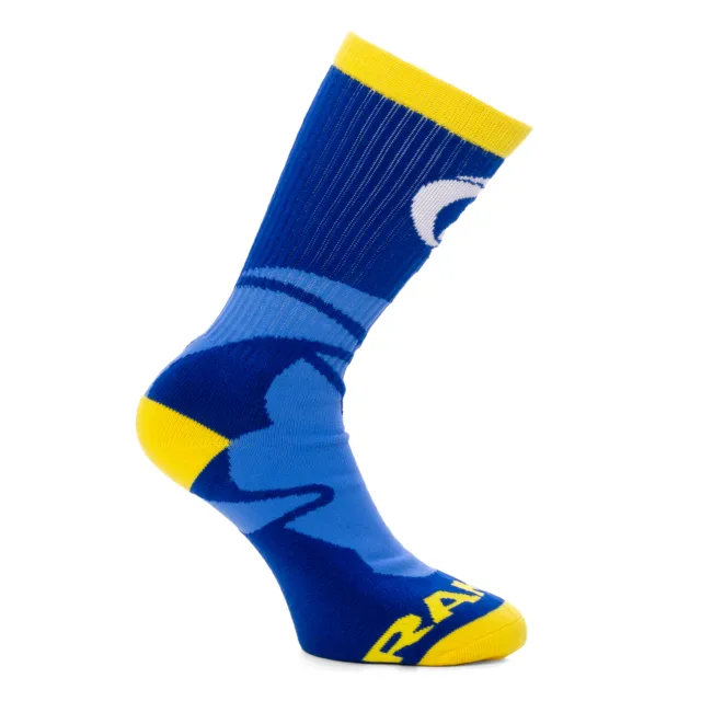 Fanatics NFL Los Angeles Béliers Chaussettes Bleu Jaune 97238