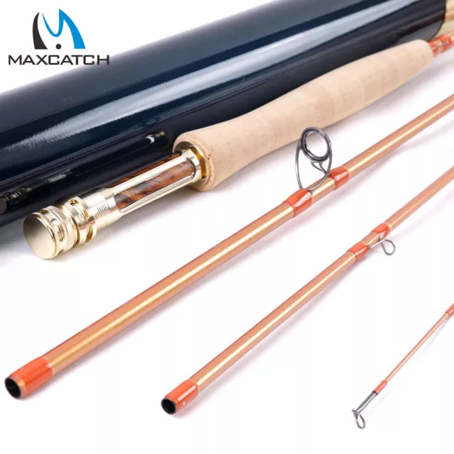 Maxcatch Skyhigh Gold Fly Fishing Rod 5/6/8WT 9FT with IM12 Toray Carbon Blank