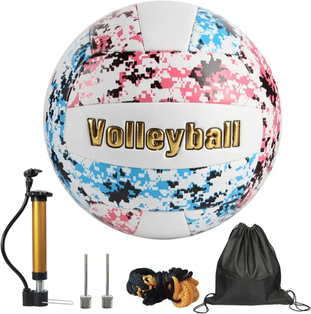 DRSUMLF Volleyball Official Size 5, Volleyball Kit, Volleyballs, Soft Volleyball