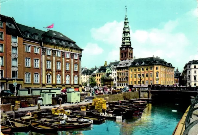 Gammel Strand Copenhagen Denmark Postcard