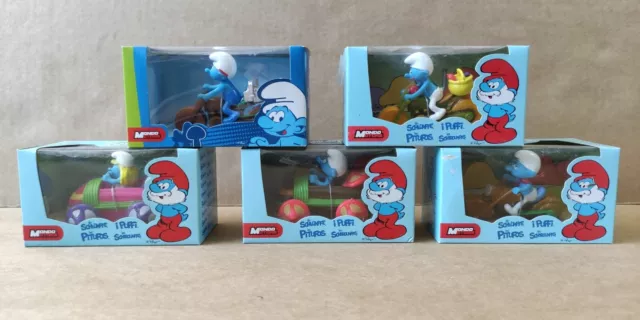 Lotto n. 5 Smurf PUFFI Auto moto Mondo Motors anno 2011/2013