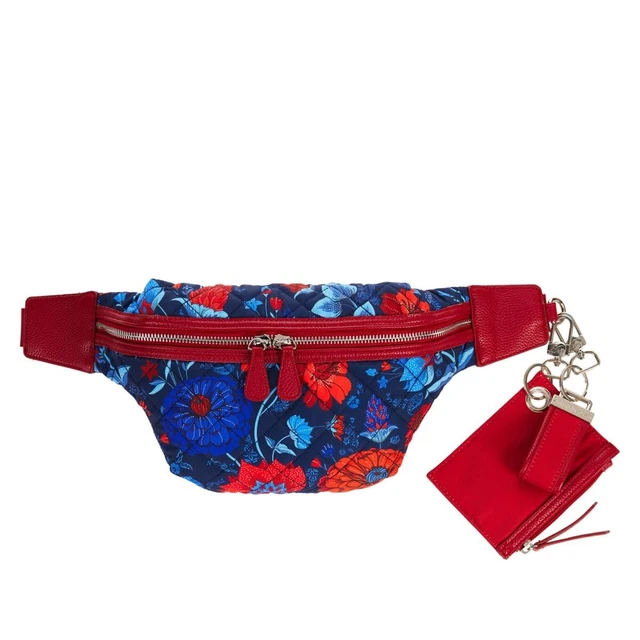 Samantha Brown To-Go Quilted Belt Bag with RFID - American Classic