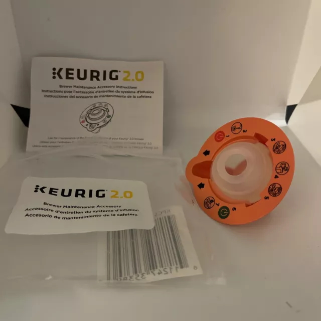 KEURIG Genuine OEM 4335457458 NEEDLE CLEANING TOOL For All 2.0 Brewers BRAND NEW