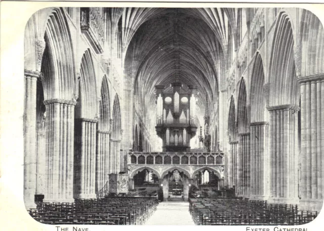 Royaume Uni - cpa - EXETER cathedral - The nave