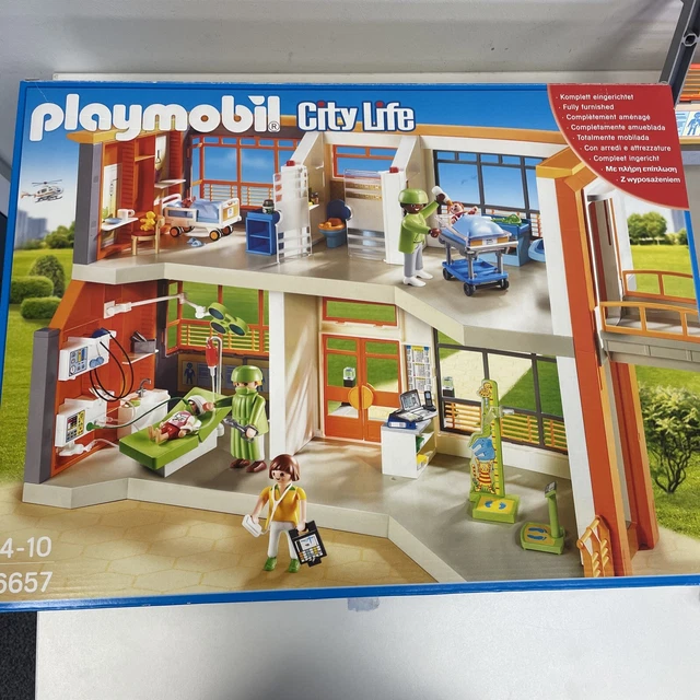 Playmobil 9110 Hospital Play Box Multi-color Standard Blue