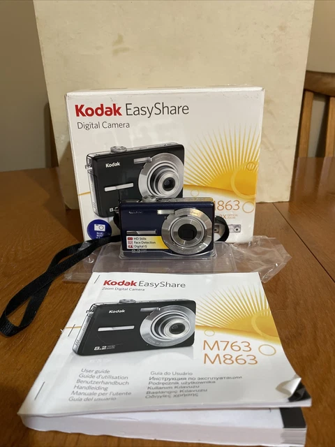 Cámara digital Kodak EasyShare M863 8,2 MP 3 × zoom óptico 6,9 cm LCD