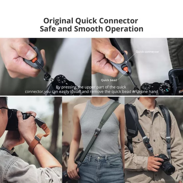 Camera Shoulder Strap Quick Release Buckles Sling Belt PGYTECH For Camera 3