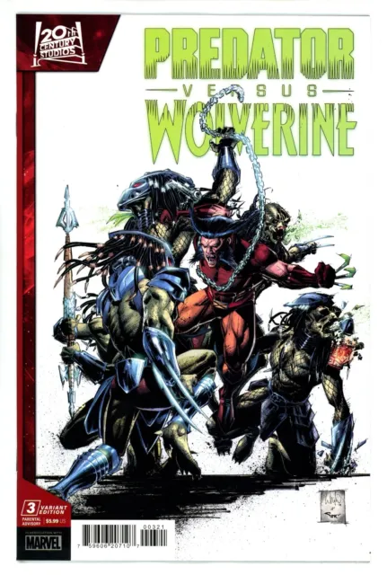Predator Vs Wolverine #3 Marvel (2023) Whilce Portacio Variant