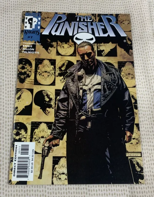 The Punisher #7 - Marvel Knights 2000 - (VG-NG)Ennis Dillon Palmiotti