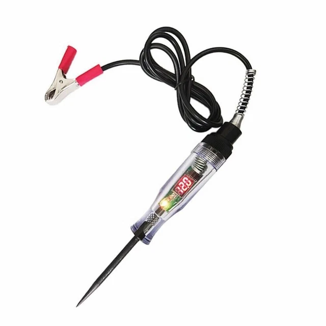 TESTER DI TENSIONE Circuito Auto Facile Da Usare Penna LED 6V 12V 24V tester-di-tensione-circuito-auto-facile-da-usare-penna-led-6v-12v-24v