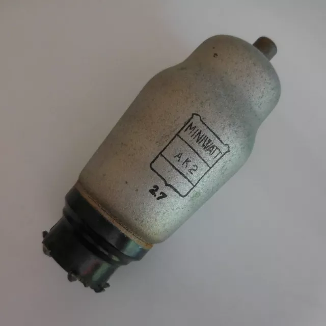 Lampada Tubo MINIWATT 25 AK2 4 2.7 Radio Tsf 1950 1960 Vintage Design Deco N5453