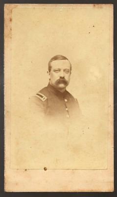 Civil War Era CDV Union Lt Joseph H Dalton 1st Massachusetts Volunteers Infy