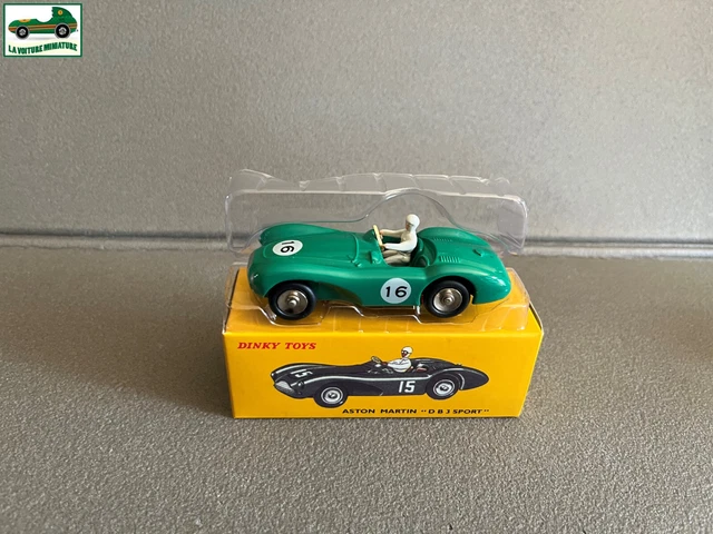 ASTON MARTIN DB3 VERTE #506 N°36 DE LA SÉRIE 1 DINKY TOYS / ATLAS