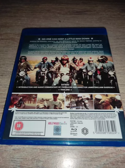 * Blu Ray Electra Glide In Blue  Robert Blake ( Uniquement En Vo) 2