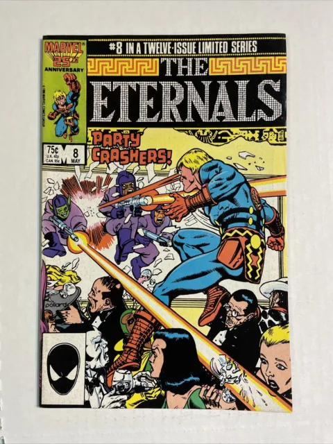 Eternals 8 VF 1986 Marvel comics Party crashers