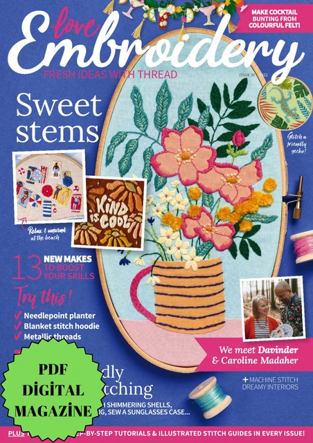 Revista de bordado Love edición 30 - 2022