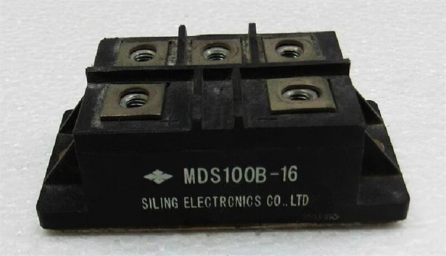 Pont Redresseur Triphasé MDS300A 1600V - Module Diode Puissant 300A, Haute Dissipation Thermique, Idéal Pour Onduleurs Et Alimentations