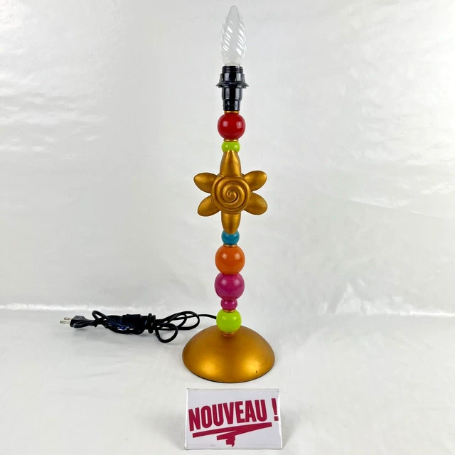 Lampe Métal Ajouré Calathéa Doré - Lampe à poser