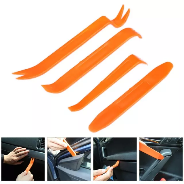 Kit strumenti Auto Interior Pry - Set 4 pz rimozione cruscotto | Essenziale per auto del Regno Unito