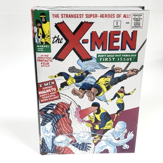The X-Men Omnibus Vol 1 New Printing Kirby Cover New Marvel HC Hardcover Sealed