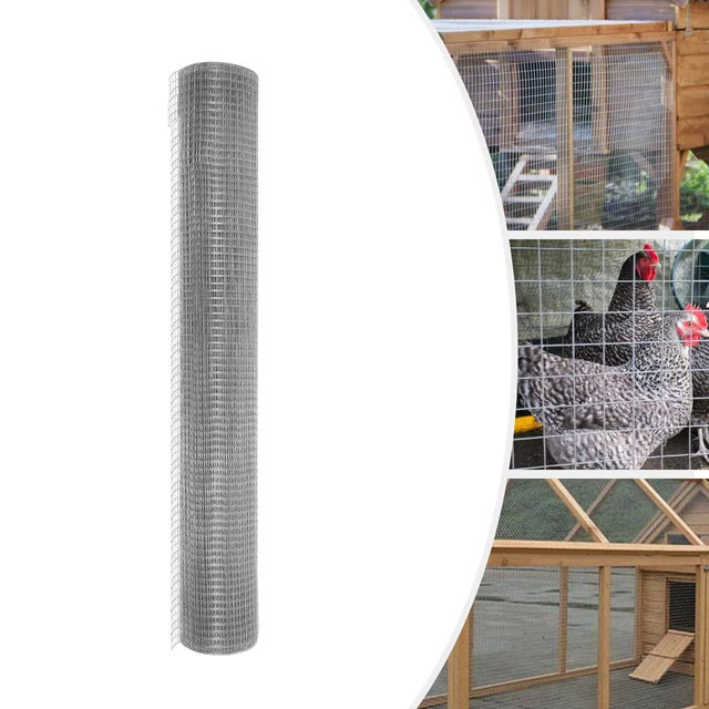 36&X100FT HARDWARE CLOTH 1/2inch Welded Wire Galvanized Mesh Rabbit