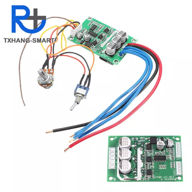 DC12V-36V 500W High Power Brushless Motor PWM Controller Driver Board A2TS