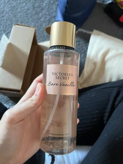 NEW Victoria's Secret BARE VANILLA Fragrance Mist Body Spray 8.4 oz
