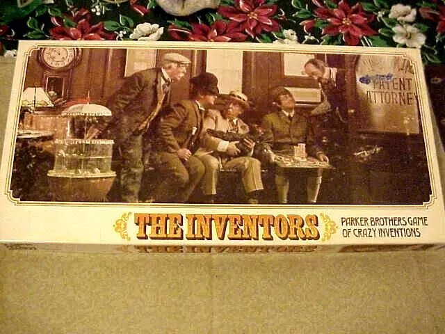 THE INVENTORS Board Game Vintage 1974 PARKER Bros Complete