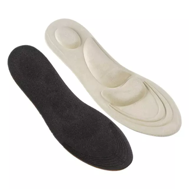 1 paio di solette di supporto per massaggio femminile in schiuma 4D per scarpe