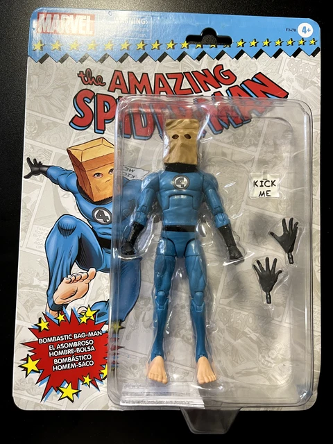 Marvel Legends Bombastic Bag Man Retro Figure New in Box Spider-Man Target