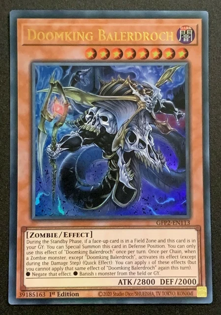 DOOMKING BALERDROCH | GFP2-EN113 | Ultra Rare | 1ère édition | YuGiOh