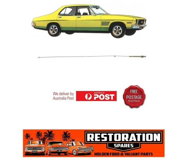 HOLDEN HQ HJ Hx Front Handbrake Cable All Models & Monaro Gts Sandman