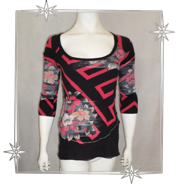 T-shirt Femme Affinités Armand Thiery - Violet à Paillettes - Taille 1 (36/38) - Neuf Avec Étiquettes