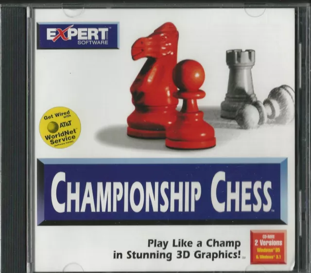 Grandmaster Chess Ultra Special Edition PC CD-ROM Windows 3.1 95 Sealed  Vintage