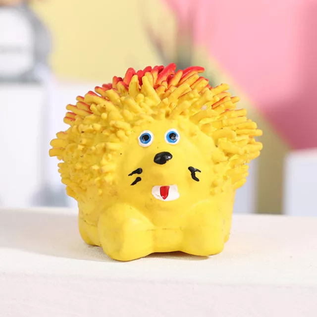 2Pcs Spielzeug Pet Molaren Spielzeug Igel Quietschende Hund Spielzeug 2
