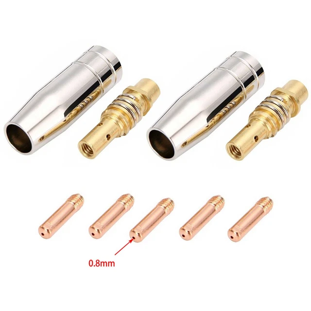 Weld like a pro with our 15AK For MIG accessories set of 9pcs included
