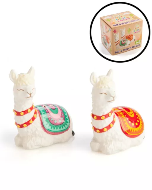 NG227 Alpaca Salt and Pepper Set Kitchen Tools Bar Shaker Gift Set Kitchenware 2