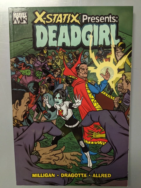 2006 Marvel Knights X-STATIX PRESENTS: DEAD GIRL TPB (#1-5) Milligan Allred