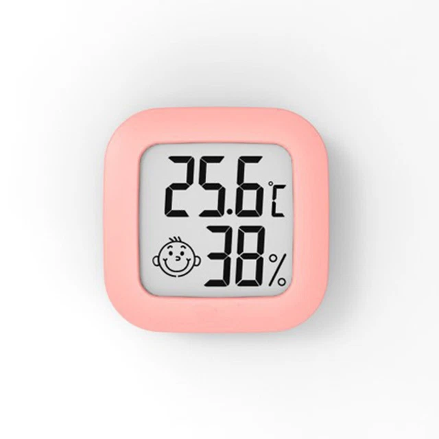 Mini Indoor Thermometer LCD Digital Temperature Room Hygrometer Gau ZR Le