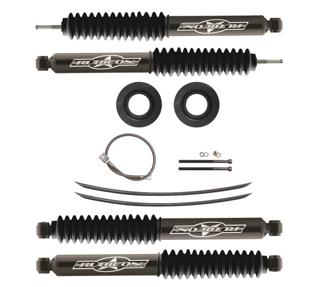 Rubicon Express RE6160 Suspension Lift Kit w/Shocks Fits 84-01 Cherokee (XJ)